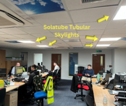 Do sun tunnels really work in an office