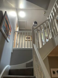 How to brighten up a stairwell