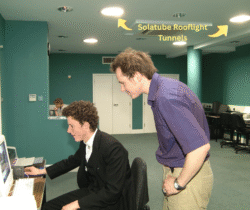 How to balance daylight in a deep plan classroom