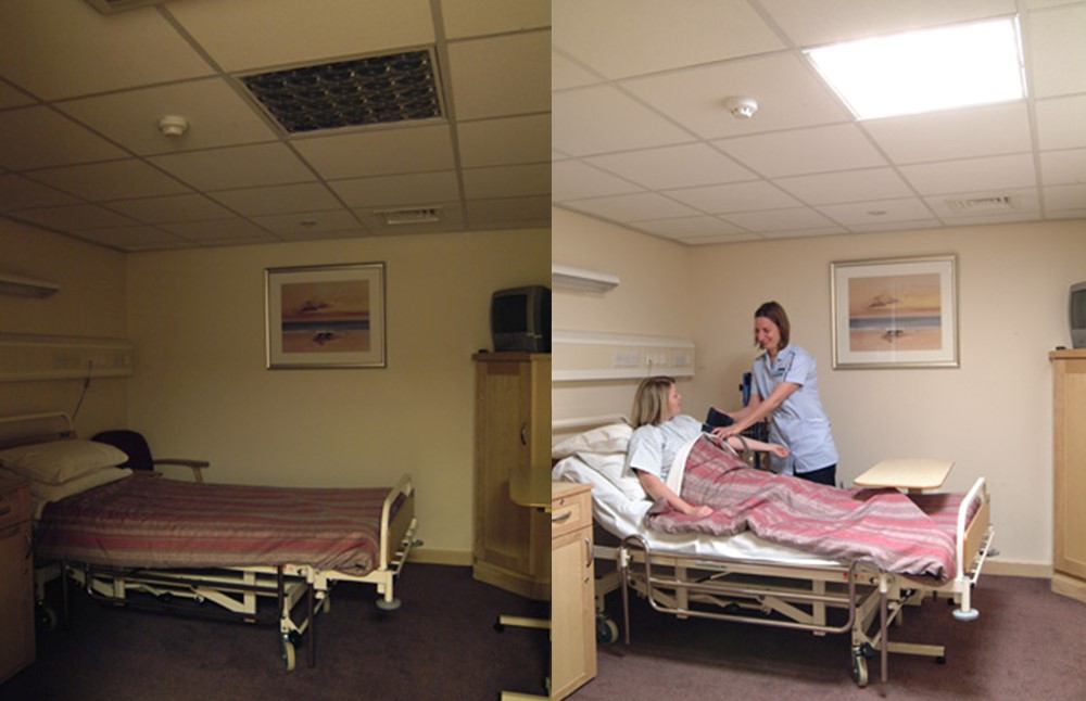 Daylight benefits in Healthcare