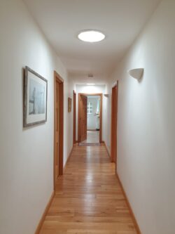 how to add daylight to an internal hallway