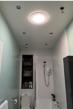 How can i add daylight to a dark bathroom with a daylight tunnel